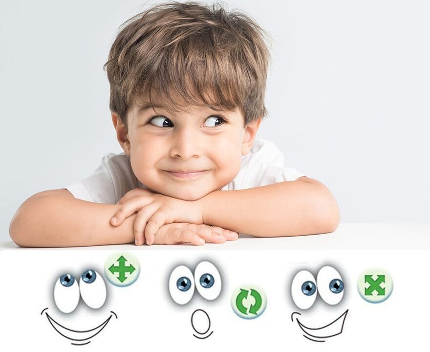 gimnastyka wizualna dla słabowidzących dla dzieci